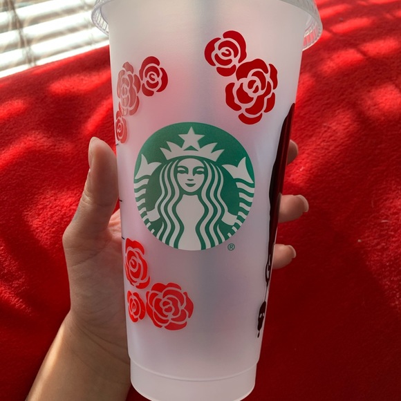 Custom Starbucks Frida Kahlo Cup - Picture 3 of 4